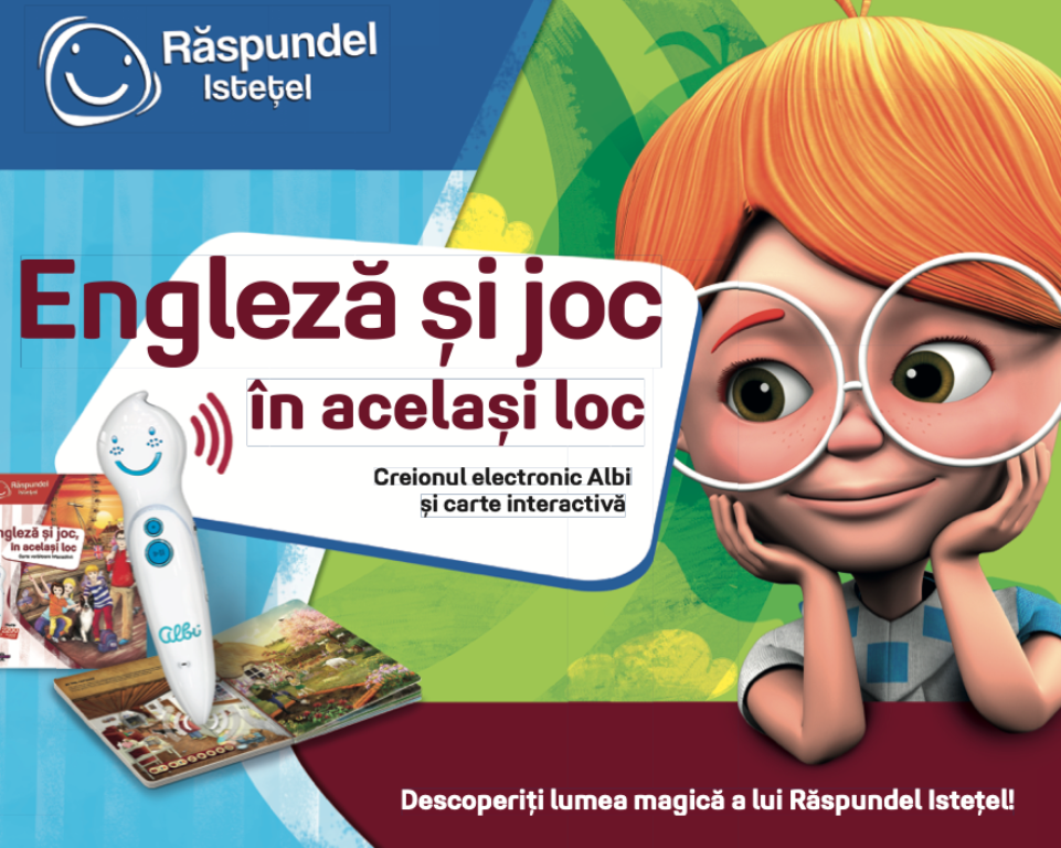 Raspundel istetel pachet engleza si joc, in acelasi loc